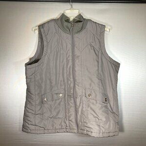 Sport Savvy Gray Lightweight Outerwear Vest